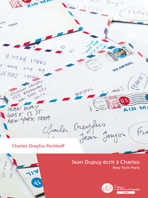 cover image of Jean Dupuy écrit à Charles